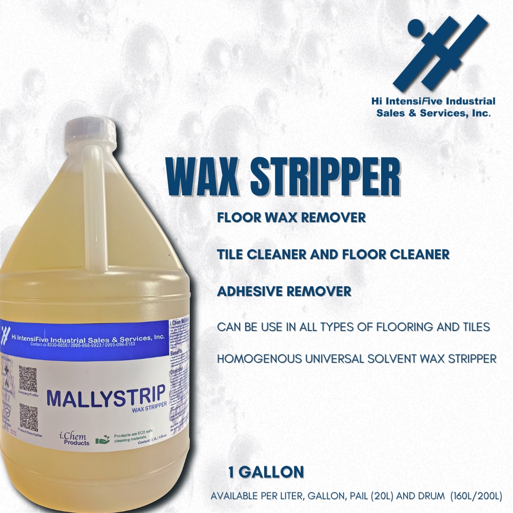 WAX STRIPPER 1 GALLON (WAX REMOVER, TILES CLEANER, FLOOR CLEANER, 3700ml) Lazada PH