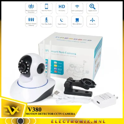 ELECTROMIX V380 1080P HD CCTV Home Wireless Smart Security Surveillance IP Camera