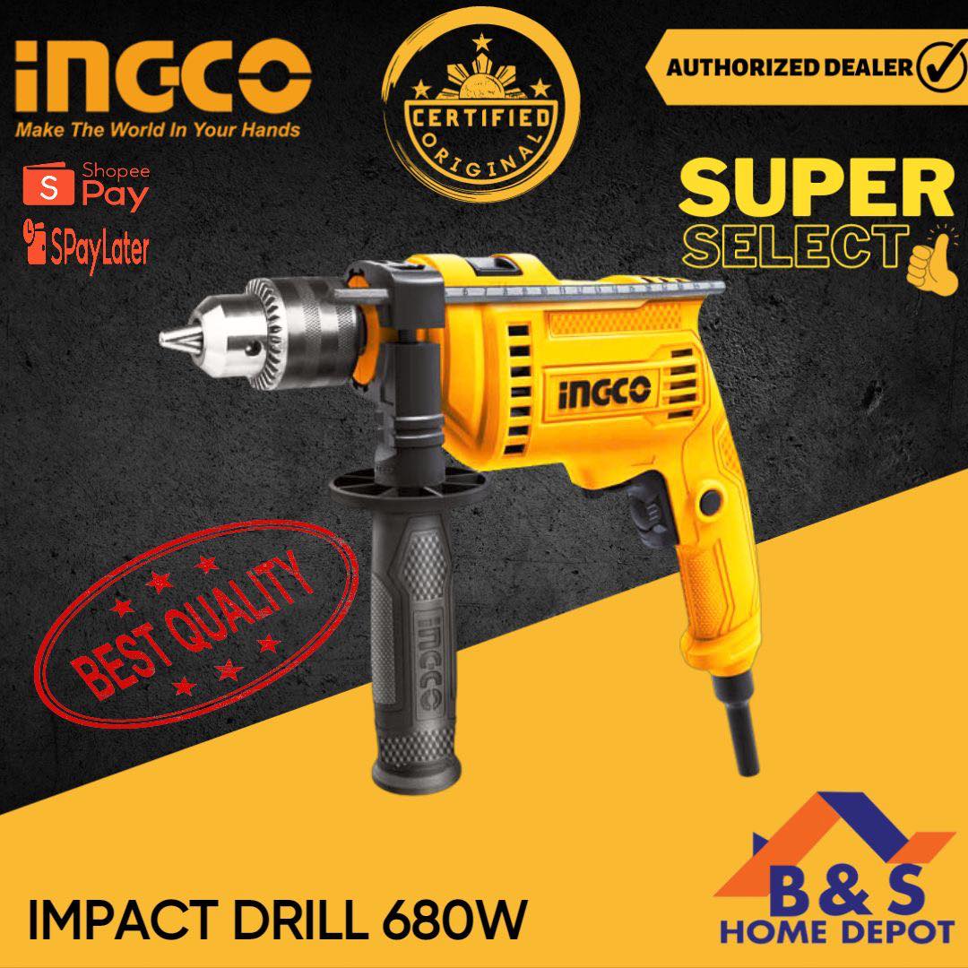 Ingco Impact Drill 680W ID68016P | Lazada PH