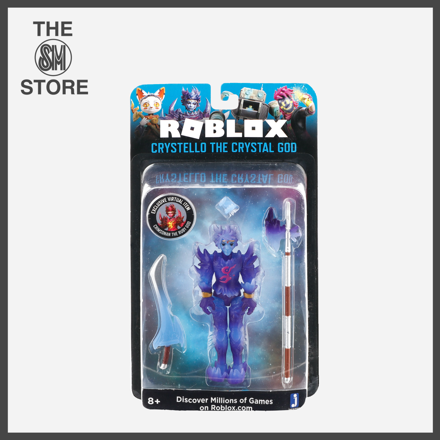 Buy Roblox Action Figures Online Lazada Com Ph - amazon com roblox imagination collection crystello the crystal