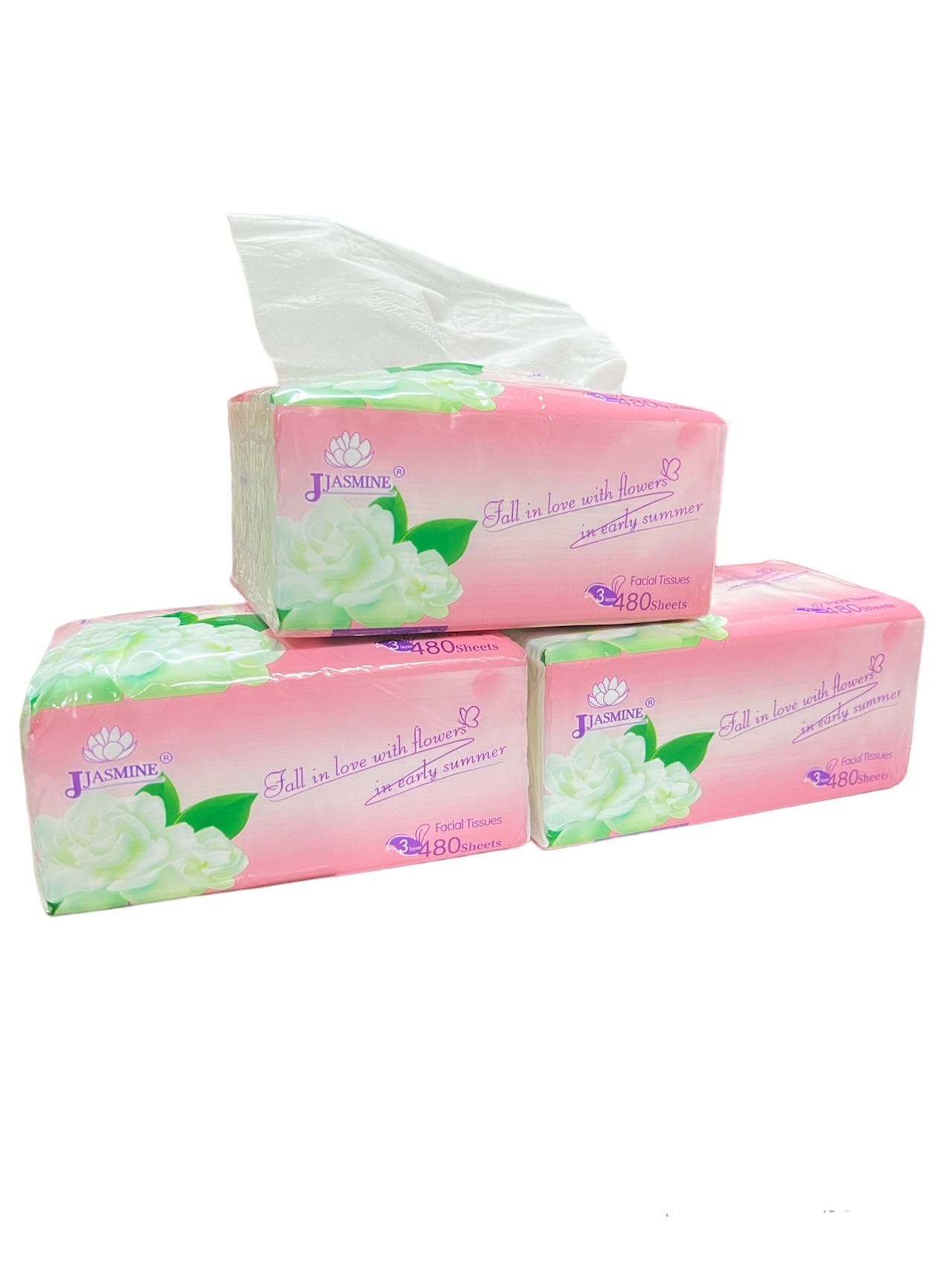 Jasmine Facial tissue sold per 8pack 3ply & 4ply tissue | Lazada PH