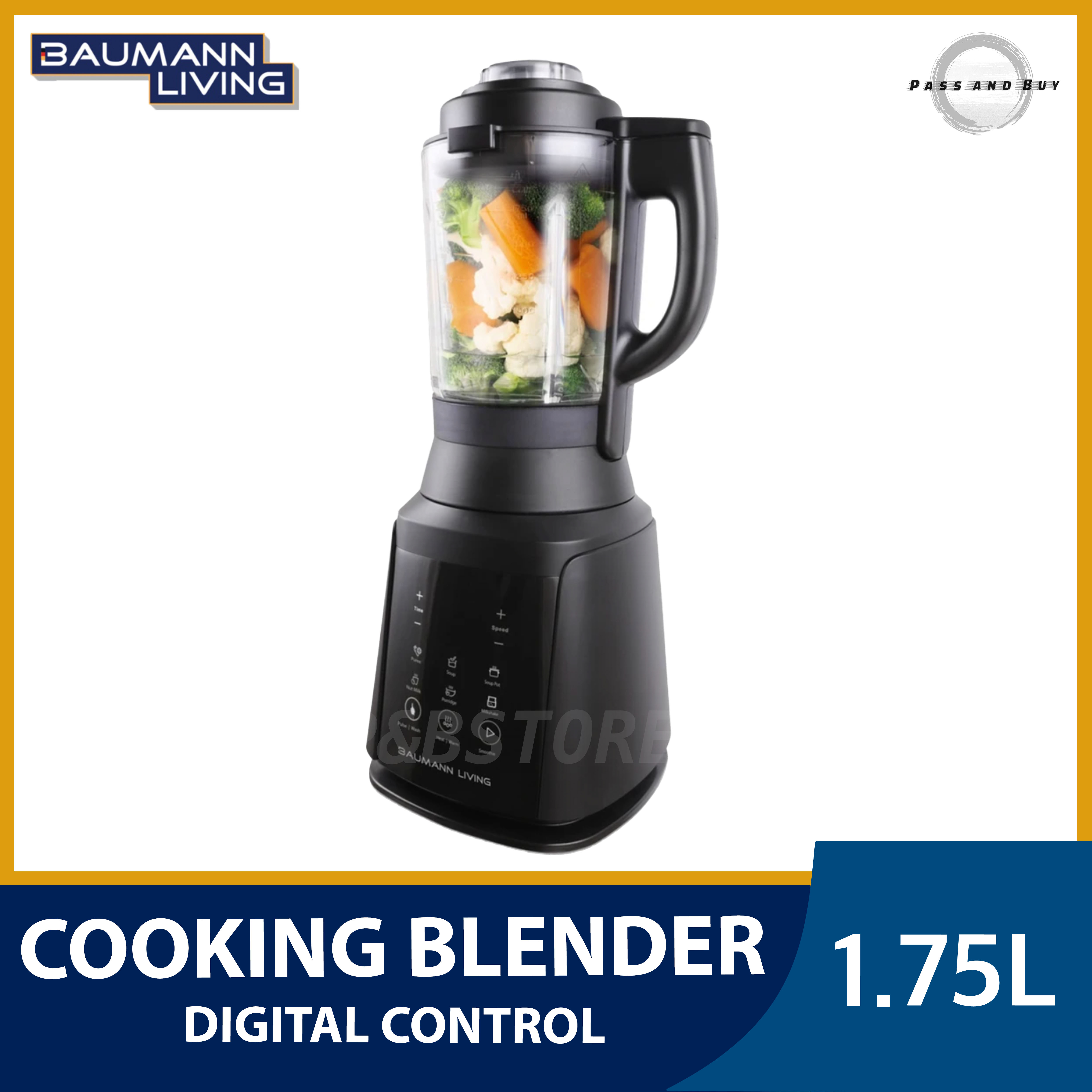 Baumann Cooking Blender • blender • juicer fruit blender • portable