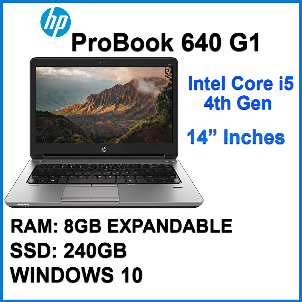 Core I7 4th Gen Hp Probook 640 G1 Generation Laptop HP Probook 640