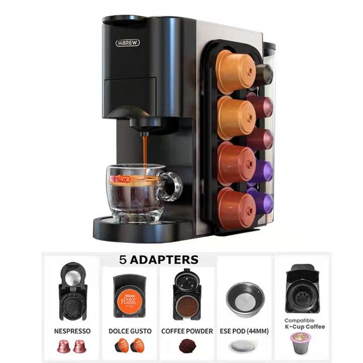 Hibrew 5 In 1 Capsule Coffee Machine Espresso Compatible for Dolce