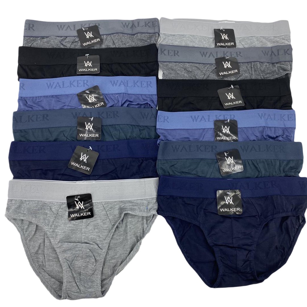 COD men’s Cotton high-quality dickies/wk fashion Briefs Underwear 6PCS