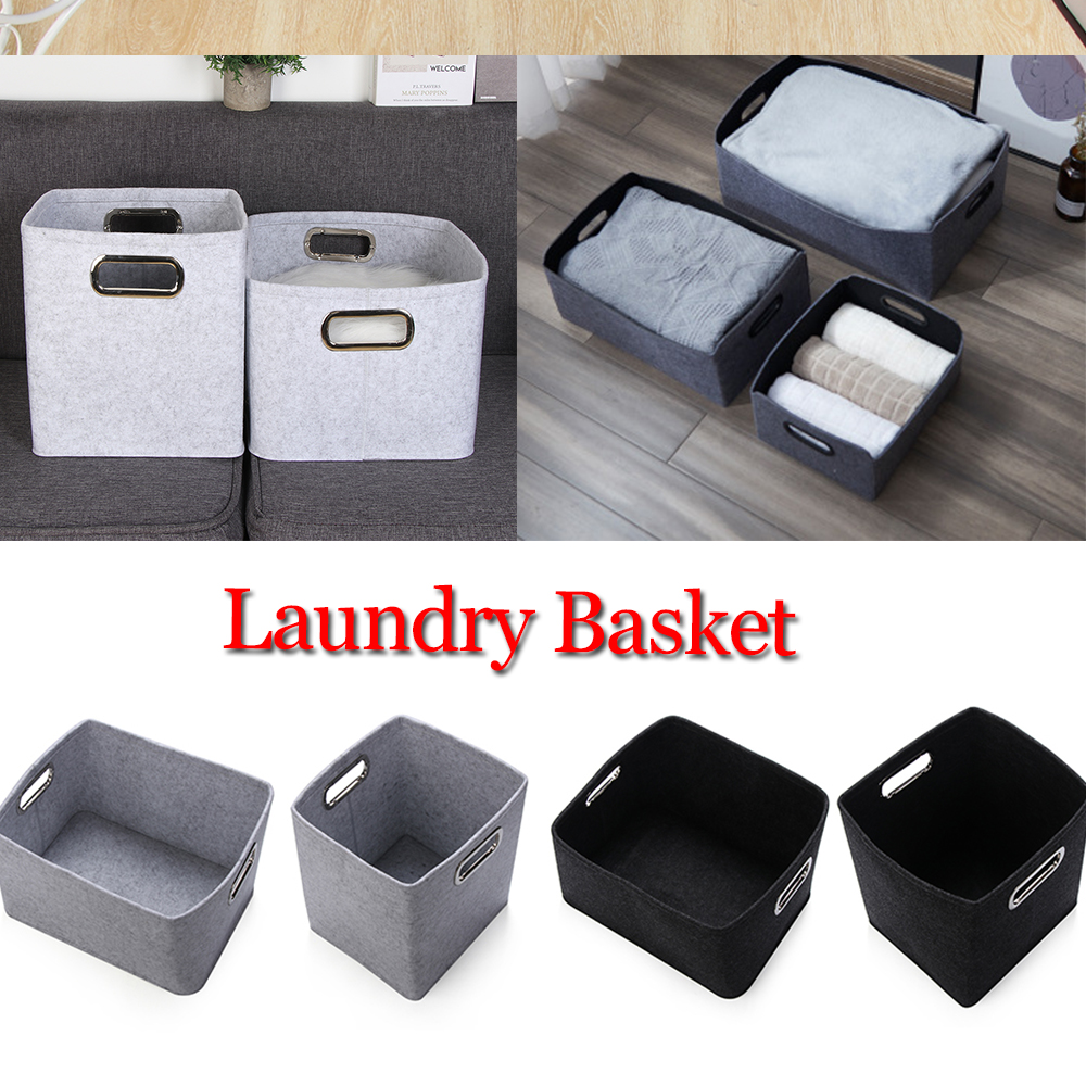 PARXERNG22797 New Container Table Closet Foldable Box Felt Storage