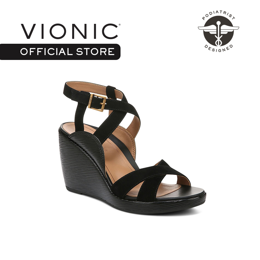 Vionic on sale wedge sandals