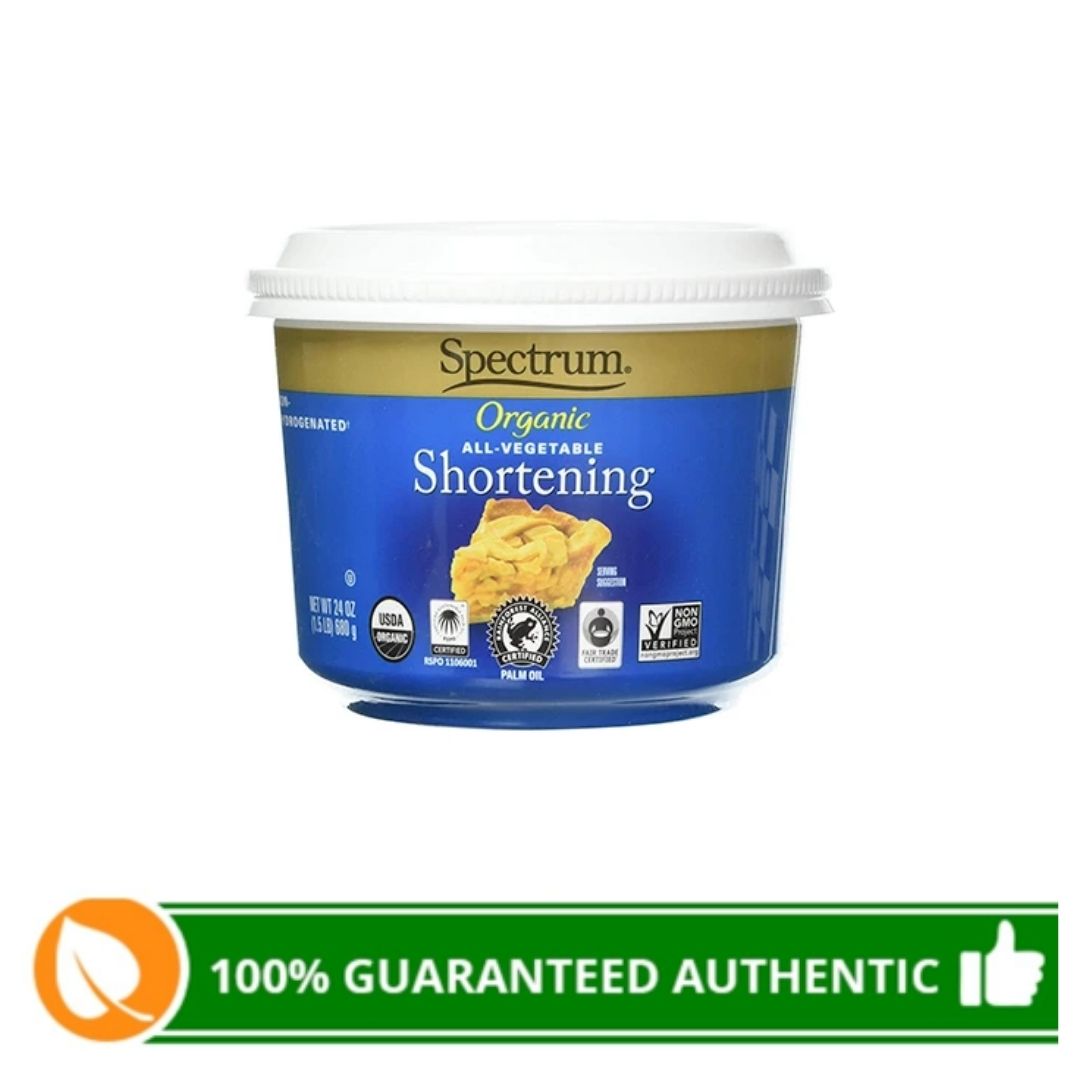 Spectrum Organic AllVegetable Shortening 680g Lazada PH
