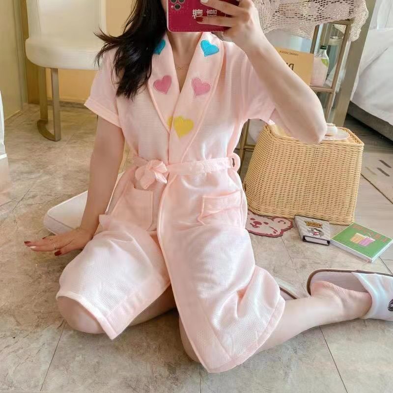 NEW Fast Drying Towel Bathrobe For Adults (HEART ) Lazada PH