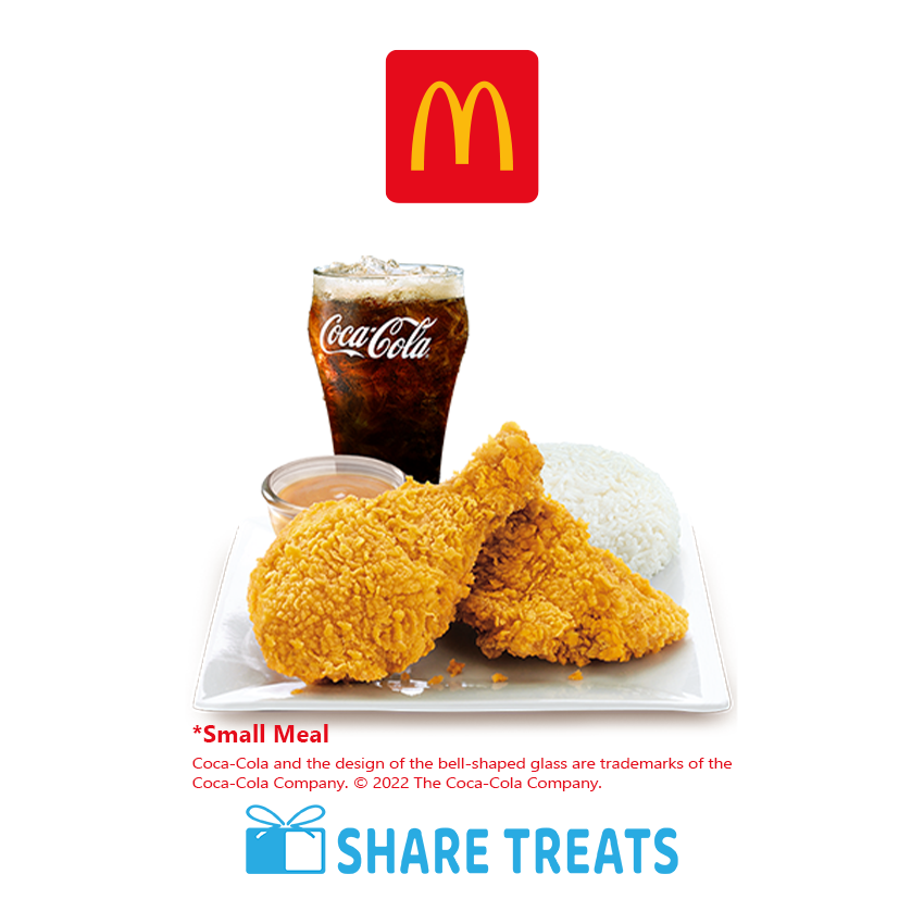 Mcdonald's 2pc. Chicken McDo with Rice Small Meal (SMS eVoucher