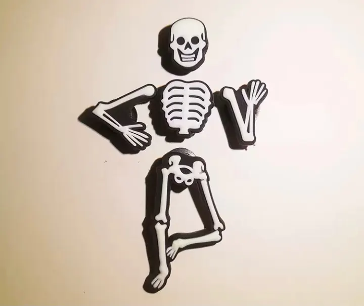 skeleton jibbitz