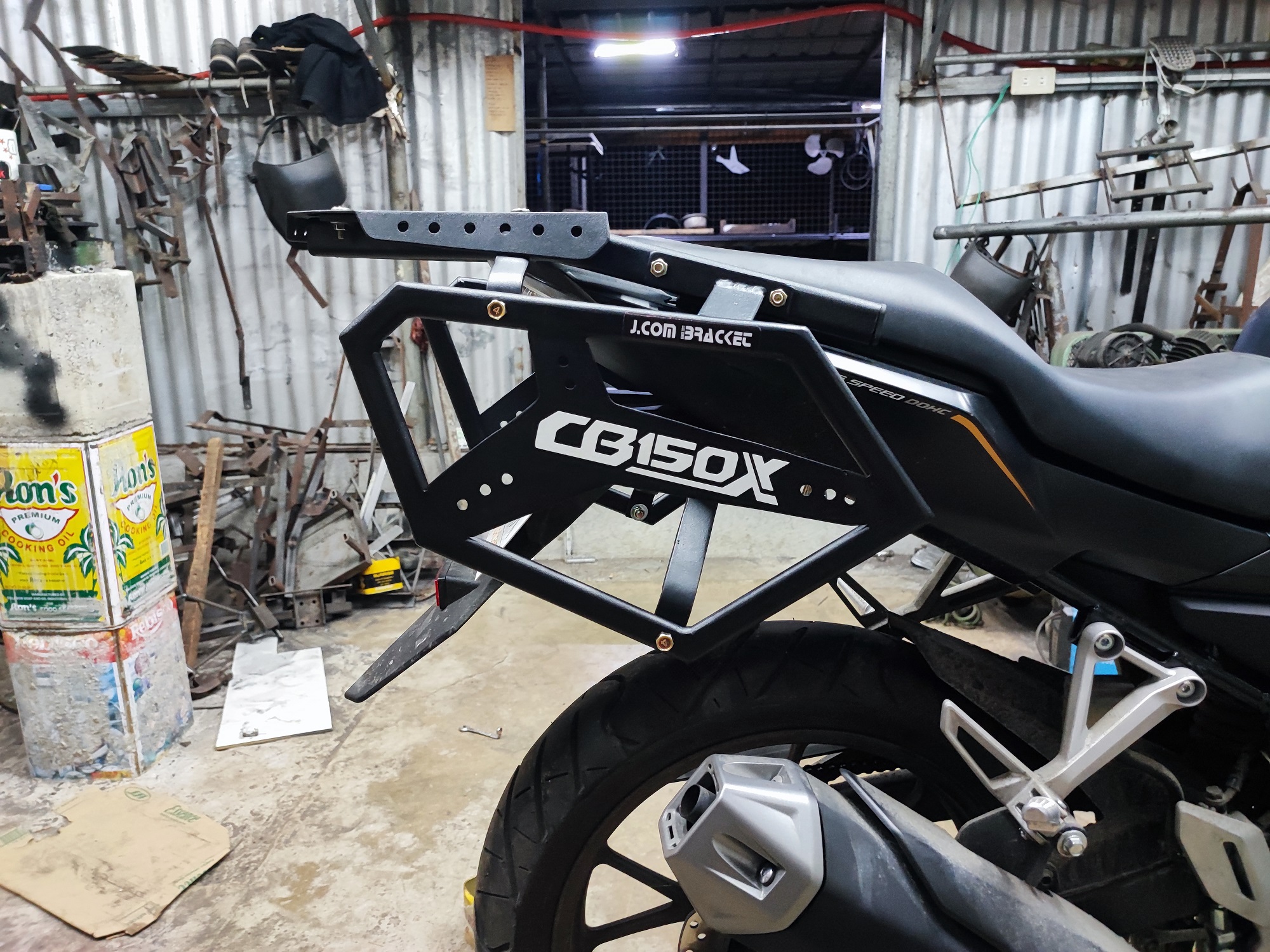 HONDA CB150X Heavy Duty Topbox bracket+ Side Pannier Bracket SET