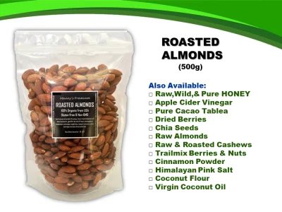 Roasted Almonds (500g)