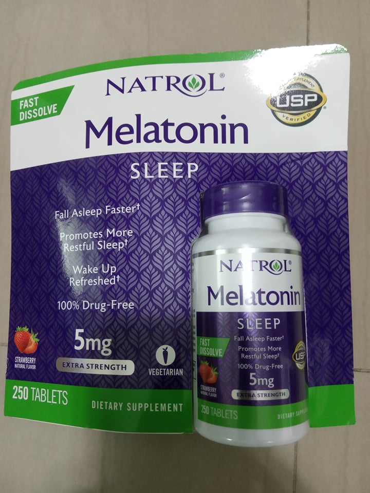 Natrol Melatonin Sleep 5mg 250 Tablets (Feb 2024 expiration) Lazada PH