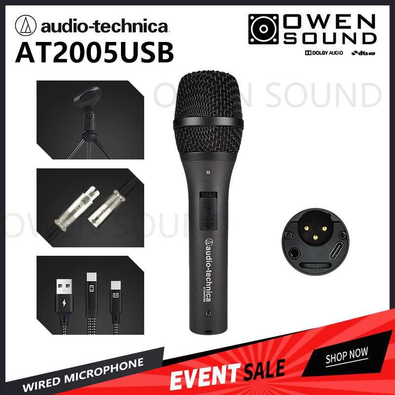 AudioTechnica AT2005USB professional musical instrument wired
