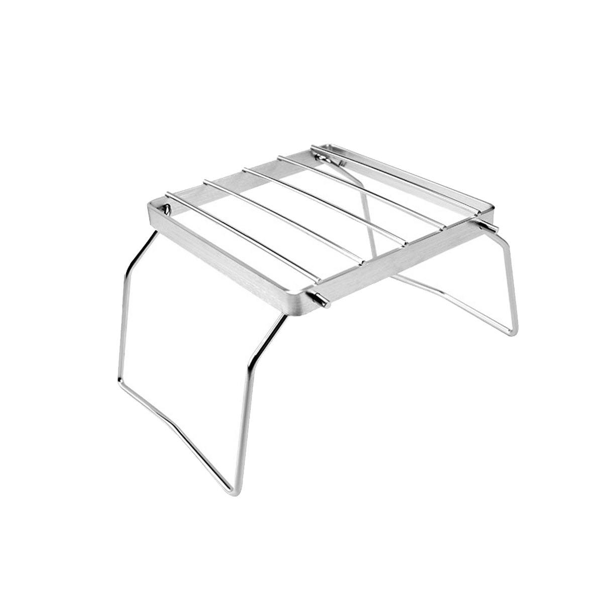 Multifunctional Folding Campfire Grill Portable Stainless Steel Camping