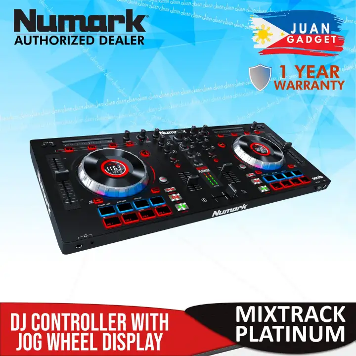 Numark Mixtrack Platinum 4 Channel Dj Controller With 4 Deck Layering And Hi Res Display For Serato Dj Juan Gadget Lazada Ph