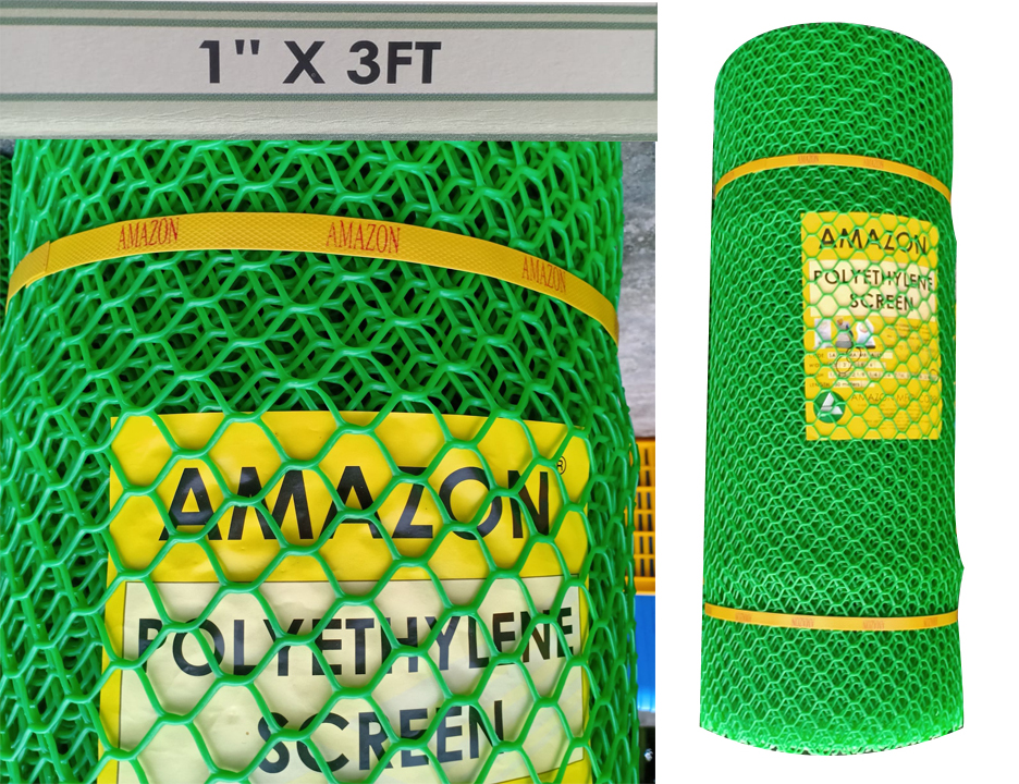 Amazon Screen 1 x 3ft x 30meters PREMIUM QUALITY, UV Stabilized Plastic