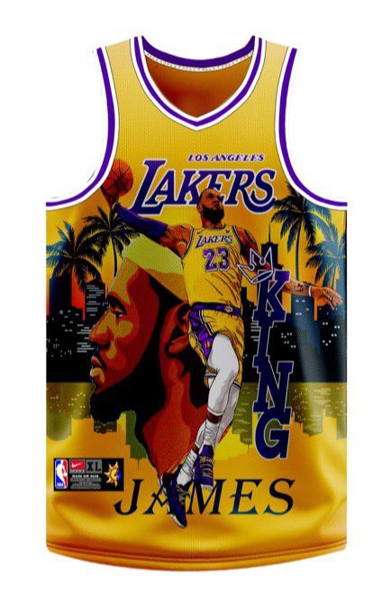 Los Angeles Lakers Customized Number Kit for 1978-1997 Home Jersey –  Customize Sports