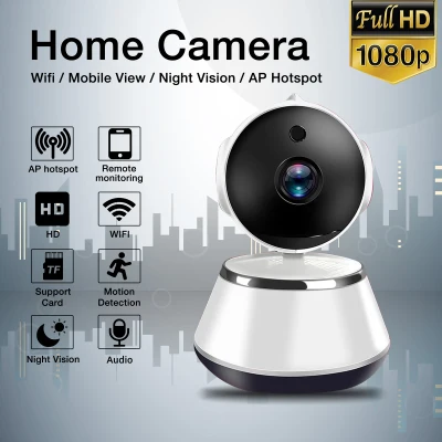 V380 Pro CCTV camera Q3s/Q3 Plus Smart HD 1080P Night Vision Two-Way Audio Home Monitor CCTV Wireless WIFI Network Security CCTV camera connect to cellphone 3D Panoramic HD Home surveillance IP Camera