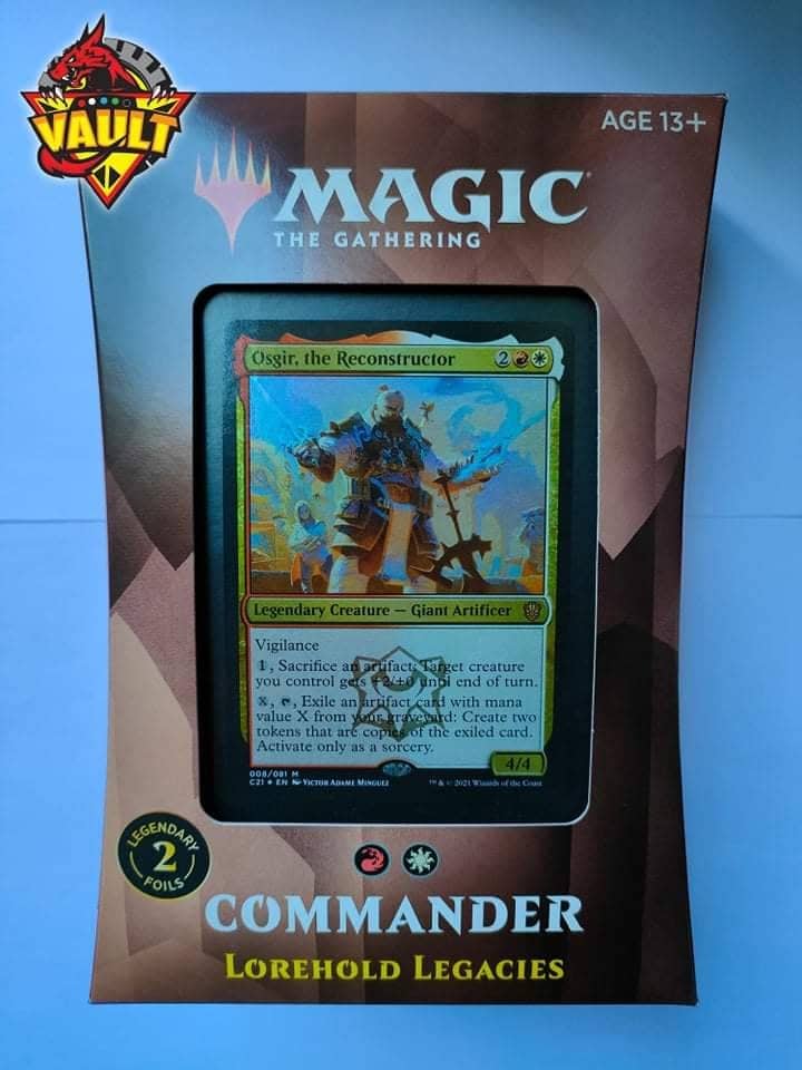 Lorehold Legacies Commander 2021 Preconstructed EDH Deck Magic the