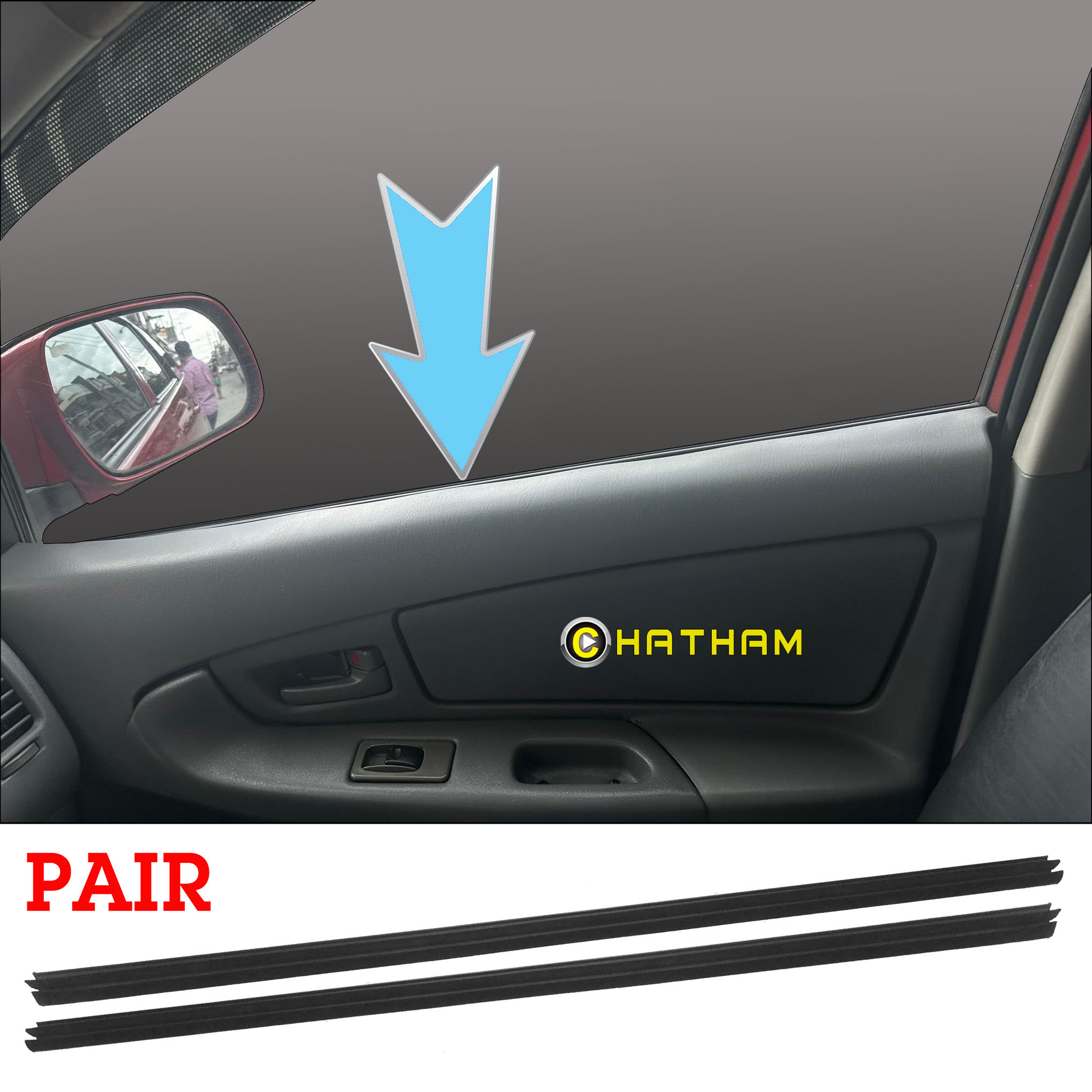 Innova 2005 to 2015 Inner Window Channel Moulding Lazada PH