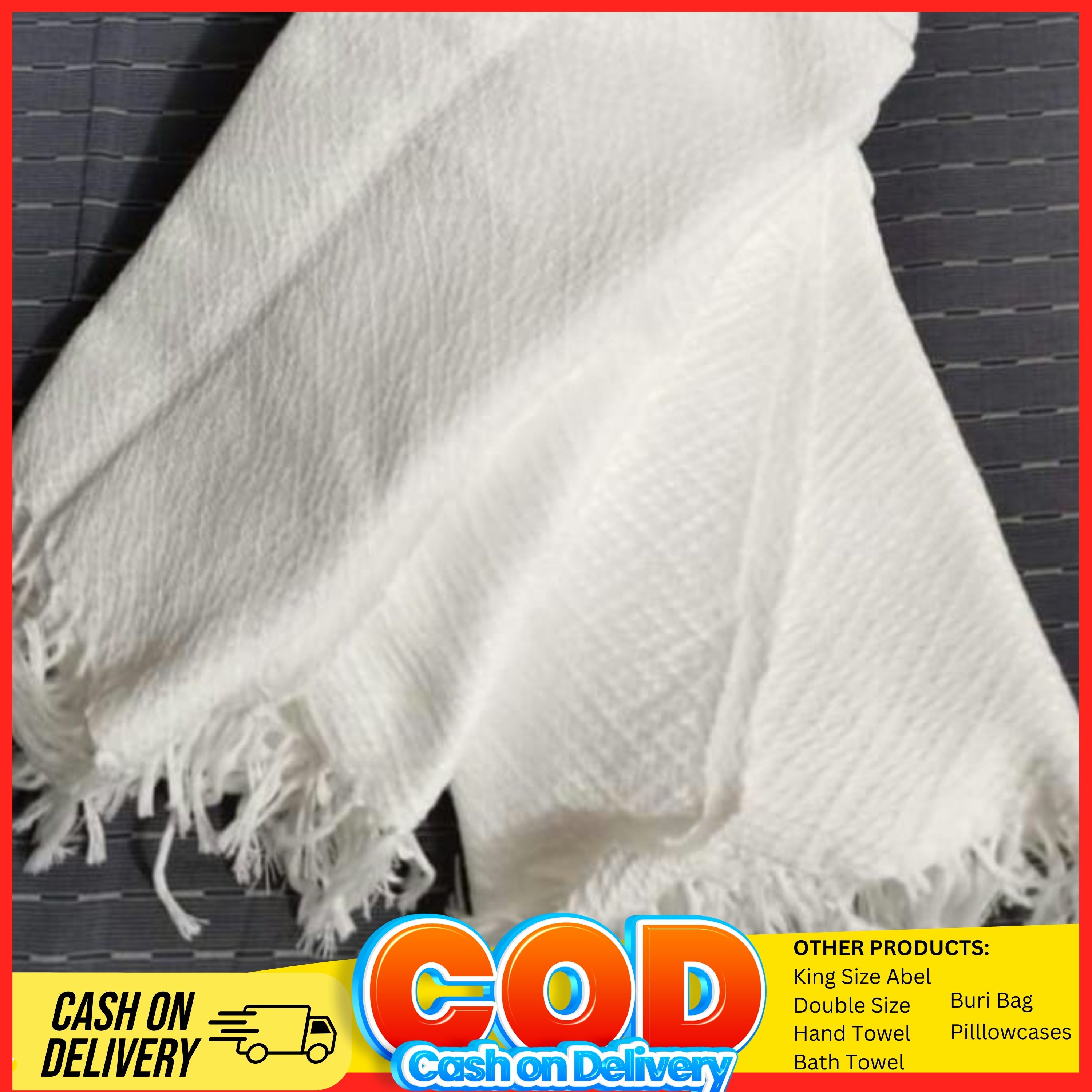 Abel BATH TOWEL White Only Abel Gift Set Wedding Souvenirs Pasalubong