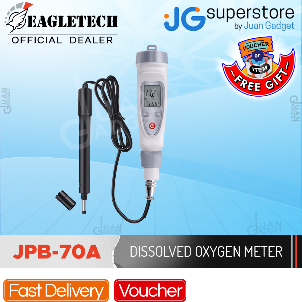 Eagletech JPB70A DO Meter Dissolved Oxygen Portable DO Meter 020.0 mg
