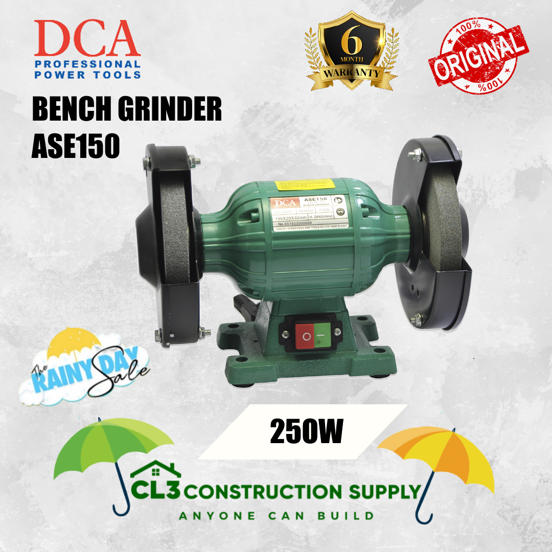 DCA POWER TOOLS BENCH GRINDER ASE150 Lazada PH