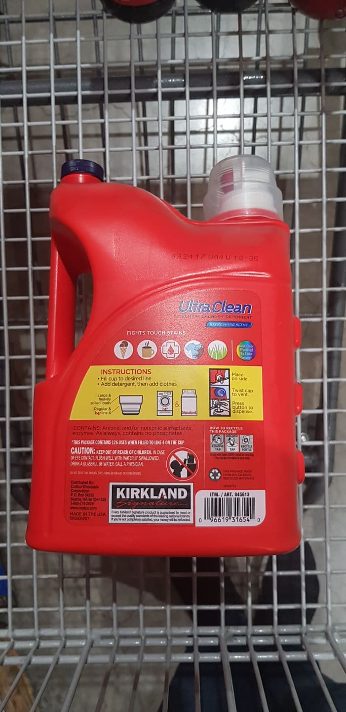 Kirkland Signature Ultra Clean Premium Laundry Detergent 194fl oz