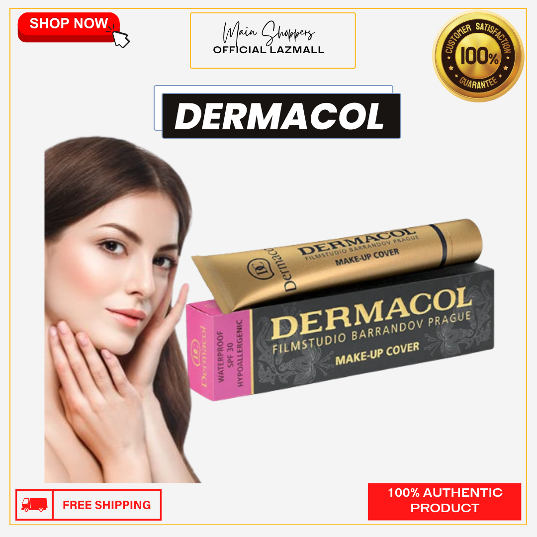 📌(100% ORIGINAL AND EFFECTIVE!!!!)100% Authentic DERMACOL Make Up Cover  Foundation 30g MEGASALE STRONGER PERFECT COVERAGE for Face body ACNE  PIMPLES SCARS TATTOO Foundation 30g DERMACOL MAKEUP COVER | Lazada PH