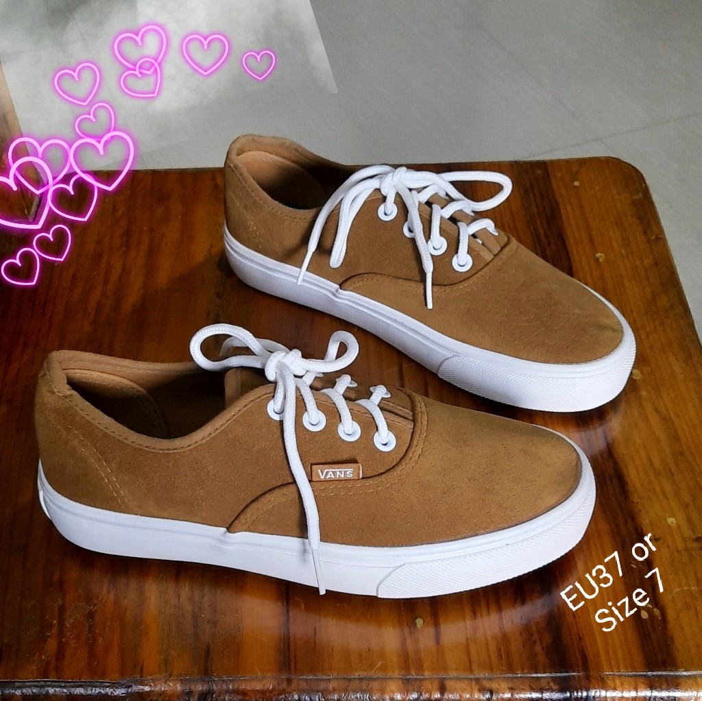 vans trainers brown