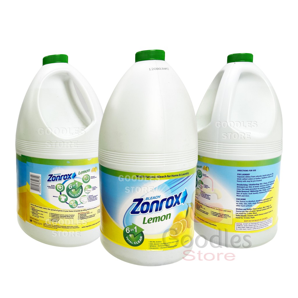 Explosive models ♠1 Gallon 3785 ml Zonrox Bleach Original Zonrox Bleach