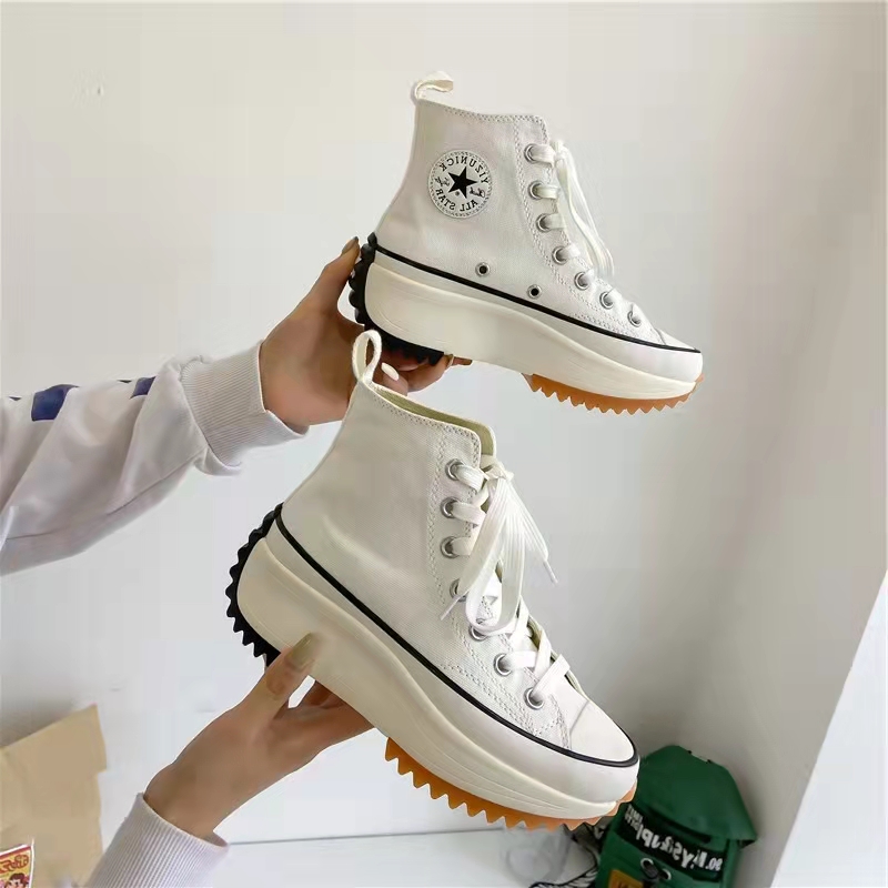 Converse Run Star Hike 1970s High Top Canvas Shoes for men and women