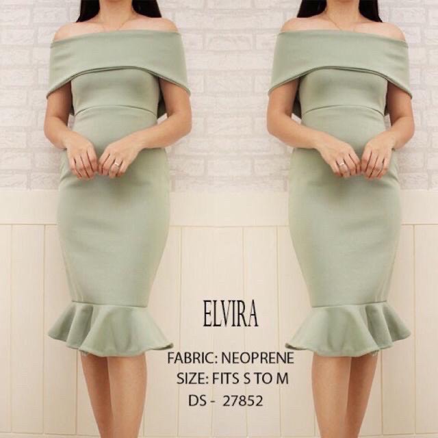 Mint Green/ Sage green Dress entourage | Lazada PH