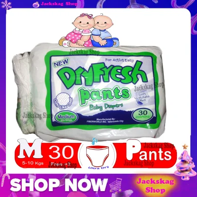 Dryfresh Baby Pants Diaper - M