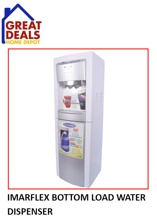 GREAT DEALS IMARFLEX BOTTOMLOAD WATER DISPENSER Lazada PH