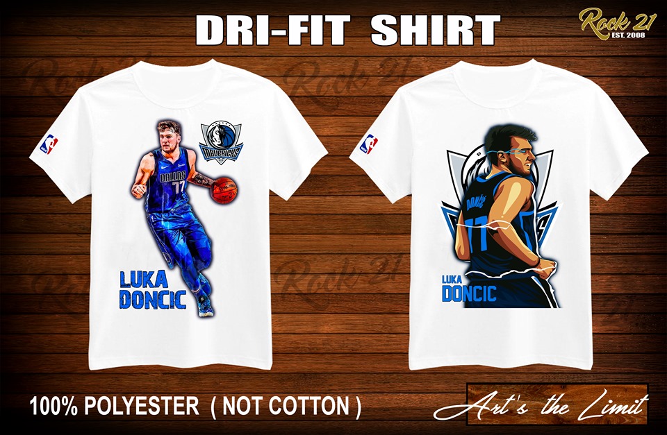 luka doncic dri fit shirt
