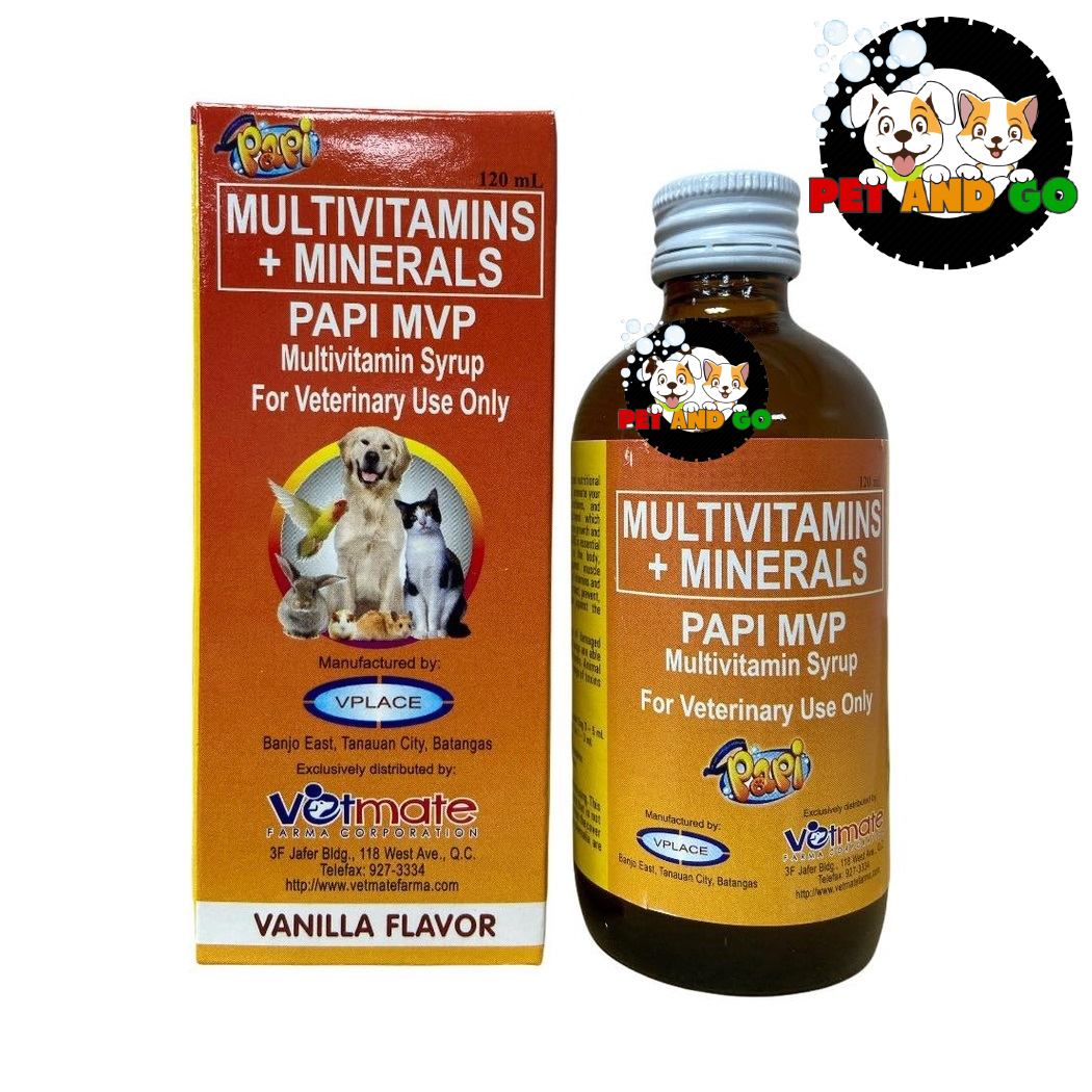 Papi MVP 120mL [Multi Vitamins Vanilla Flavor] | Lazada PH