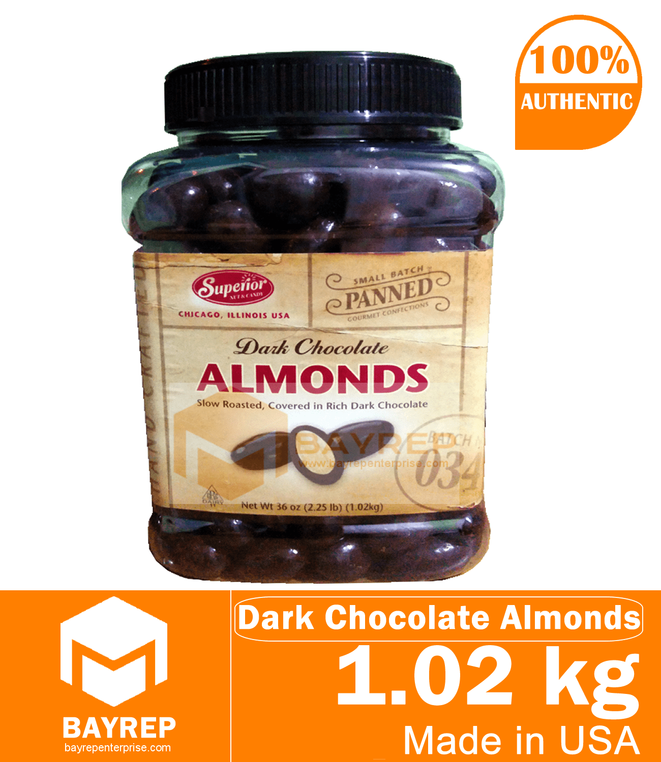 Superior Dark Chocolate Almonds 1.02 Kg Lazada PH
