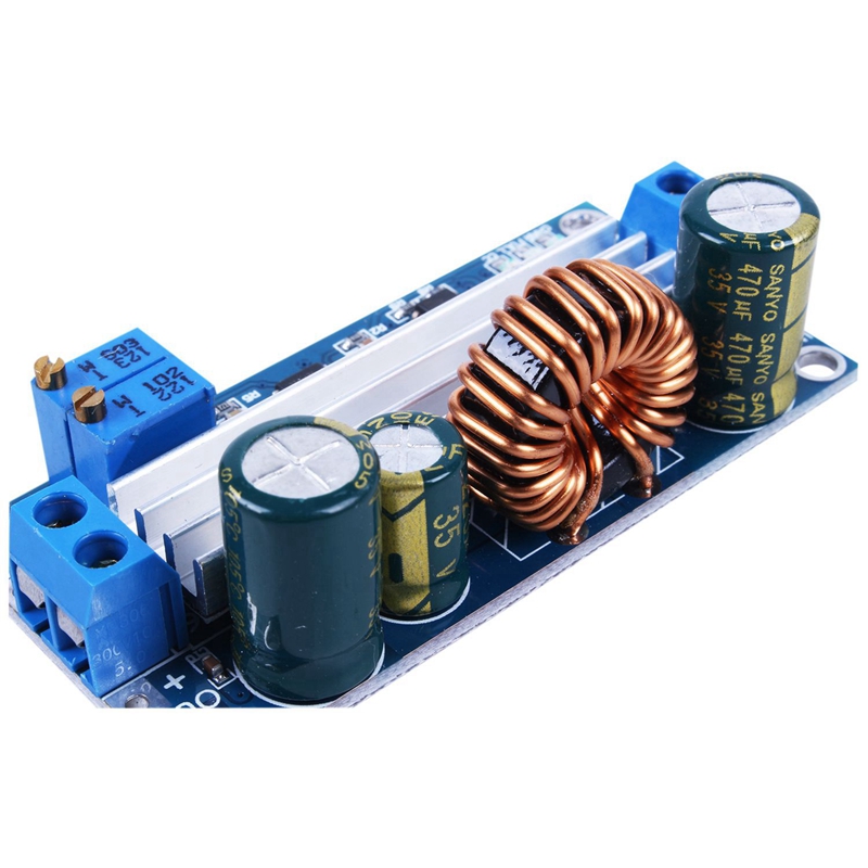 2X DC-DC Auto Buck Boost Voltage Converter Step Down/ Step Up Voltage Regulator Adjustable DC 5V-30V to 0.5-30V