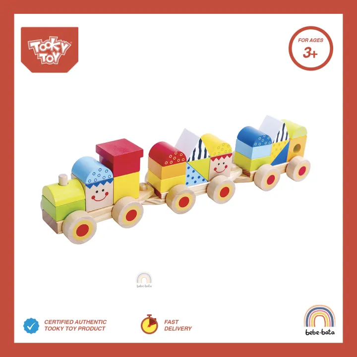 Tooky Toy Stacking Train Bebe Bata Lazada Ph