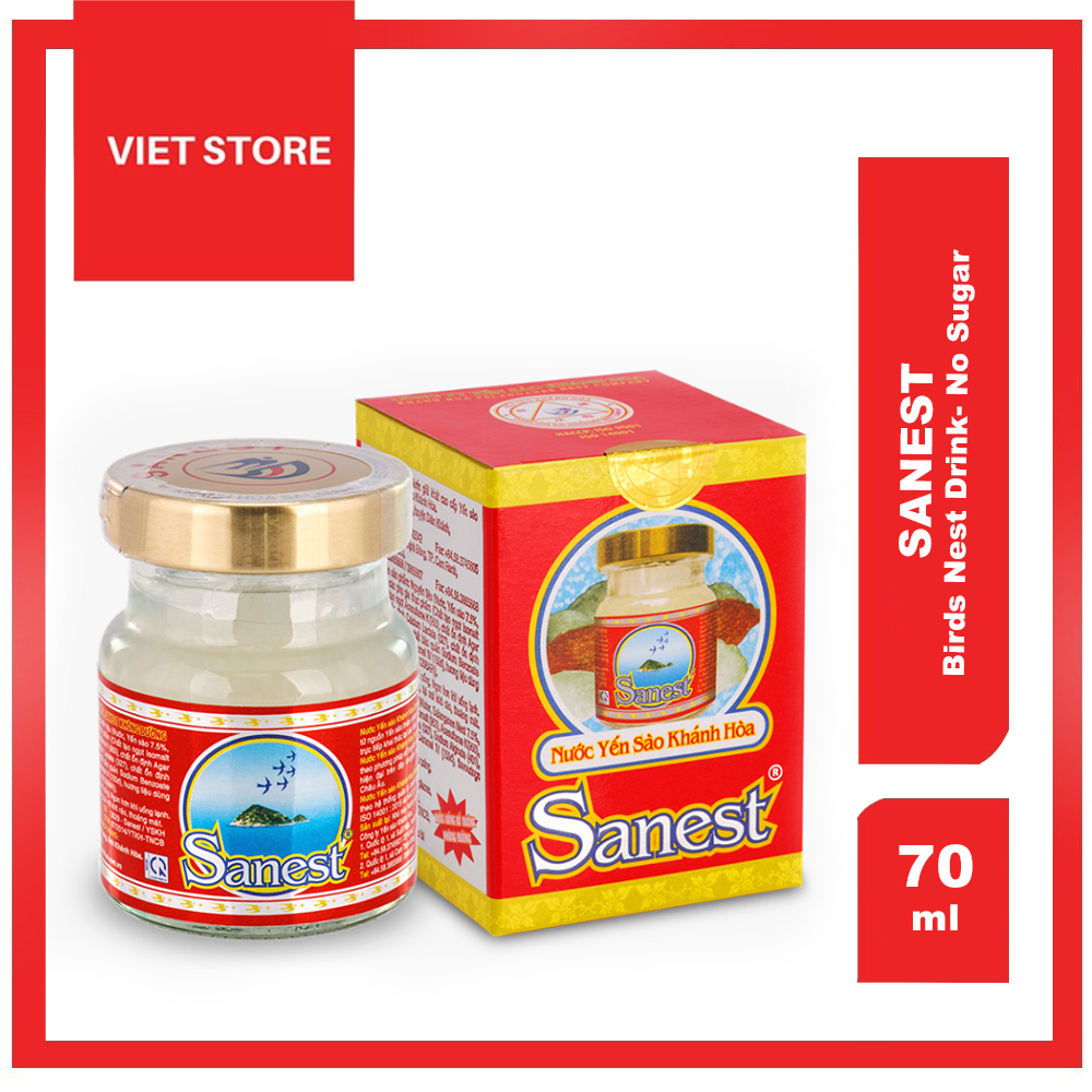 Viet Store Khanh Hoa Sanest Edible Bird's Nest Drink 70ml Product of