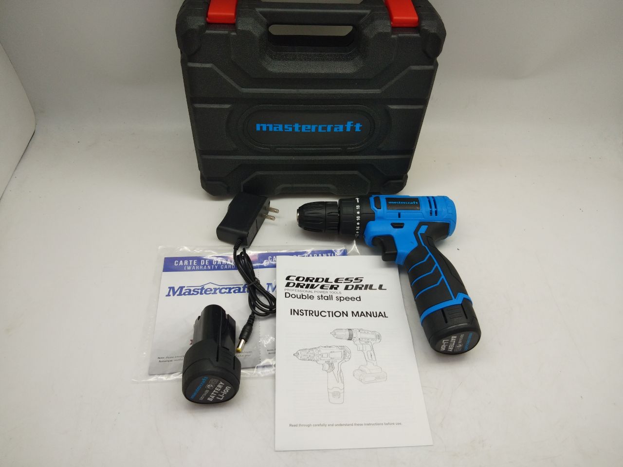 Mastercraft 18v drill online battery