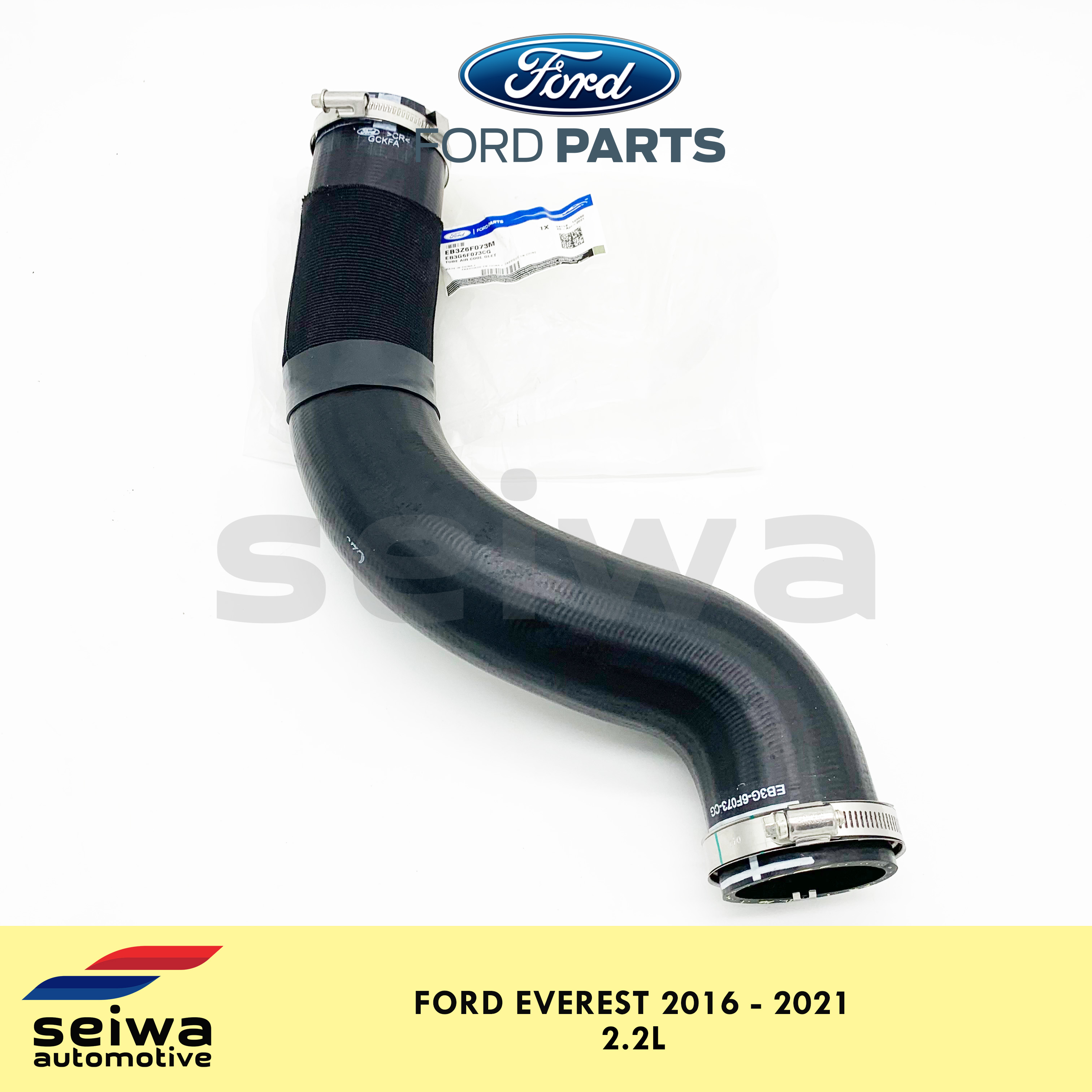 [2015 2021 2.2L] Ford Everest Turbo Hose, Outlet Genuine Ford Auto