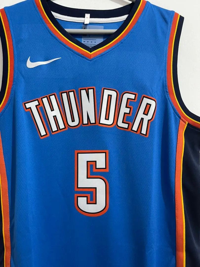 Paul George Oklahoma City Thunder Fanatics Branded Youth Fast Break Replica  Jersey Blue - Icon Edition