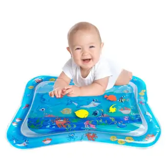 tummy time sensory mat