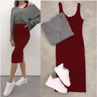 lazada casual dress