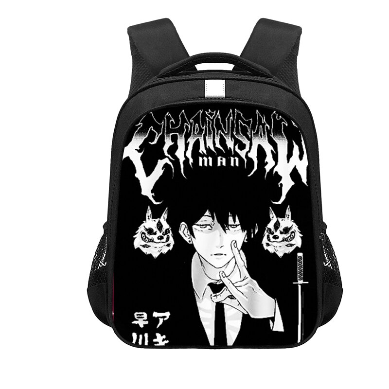 Anime Chainsaw Man Backpack For Teenager Denji Pochita Children School ...