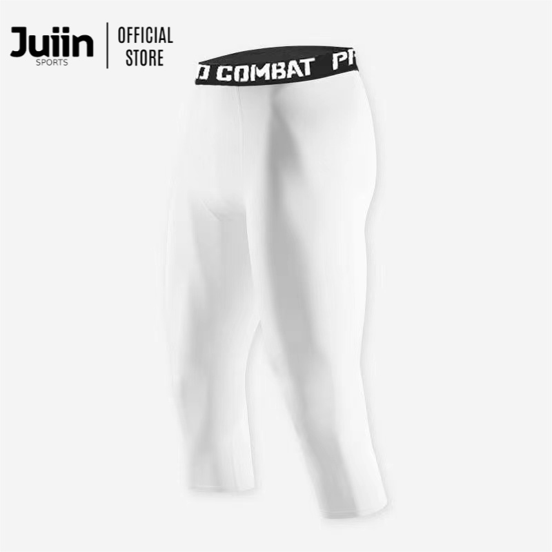 Juiin 3/4 Men's running tights quick dry fitness pants basketball